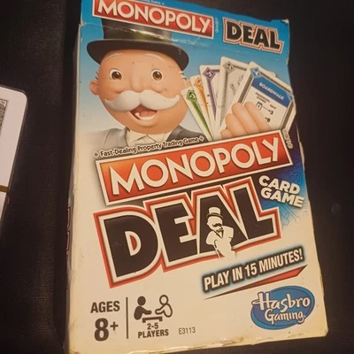 Monopoly Deal Card Game Playing Cards COLLECTOR'S Cards 2017 NIB SEALED in Box - Image 1 of 4