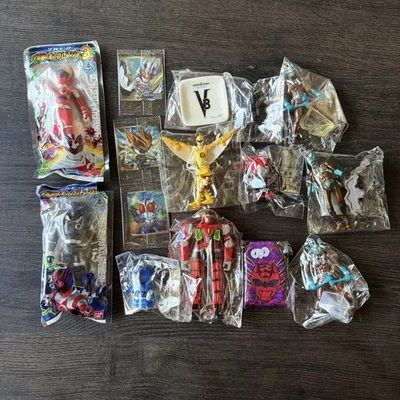 Lote de estampillas adhesivas de figuras mixtas Power Rangers Kamen Rider Eiki Foto 1 de 4