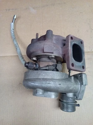 Se adapta a Nissan Silvia S13 Sr20det, turbocompresor líneas de aceite retorno T25 T28 Foto 1 de 4