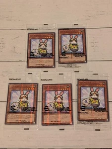 Yu-Gi-Oh ! Rescue Rabbit + Neymar Jr 2025 eFootball Promo Set of 5 Japan - Picture 1 of 3
