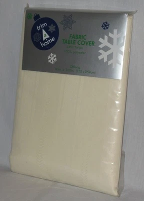 Tablecloth. Light Cream. 60"x 102" - Image 1 of 2