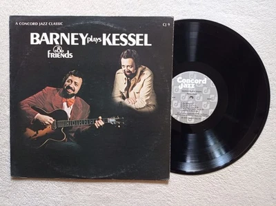LP 33T BARNEY KESSEL "Barney (& Friends) Plays Kessel" CONCRD JAZZ CJ 9 USA ° - Photo 1/4