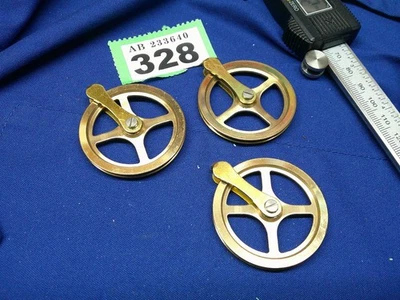 Clock Three HERMLE 1 3/4" Pulley's for Grandfather Longcase Grandmother parts - Image 1 of 4