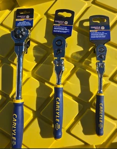 NAPA Carlyle 1/2"  Swivel- 3/8"  Flex Head- 1/4"  Flex Head Drive Ratchet Set - Bild 1 von 3