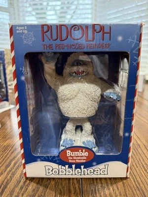 ToySite Bobblehead Rudolph the Red Nosed Reindeer BUMBLE 2002 Snow Monster Nuevo en caja Foto 1 de 4