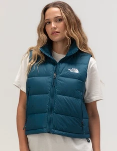 The North Face Womens Hydrenalite D Puffer Vest Midnight Petrol Size Medium NWT - Picture 1 of 11