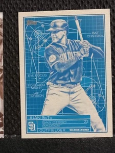 2024 Topps Series 1 Juan Soto Superstar Blueprint SB-9 - Picture 1 of 1