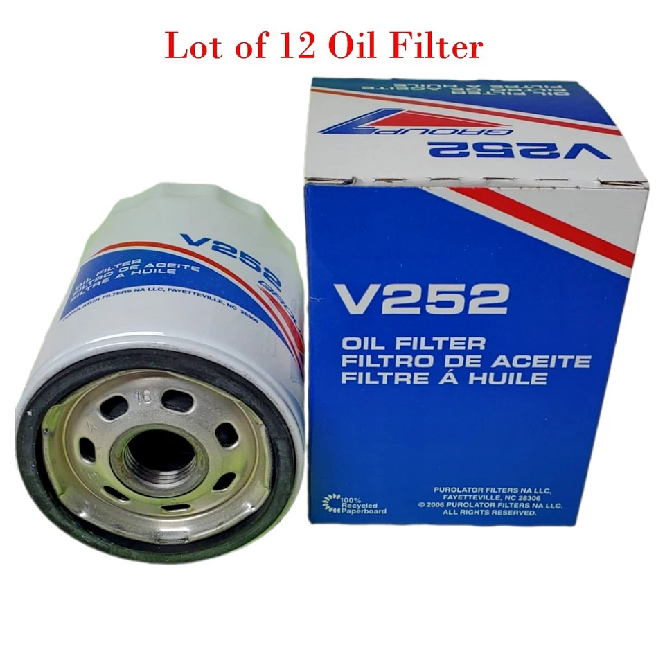 12 OIL FILTER V252 PH2870A Fits:Audi Volkswagen Bedford Bobcat Bomag Deutz Ford Foto 1 de 3