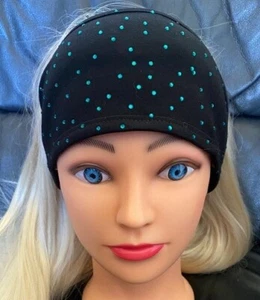 Starry Night/Bright Blue /Opening in the back/Rhinestone Headbands    The Best! - Picture 1 of 2