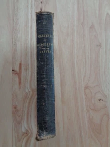 Elements of Geography by Cornelius S Cartee 1855 HC - Imagen 1 de 1