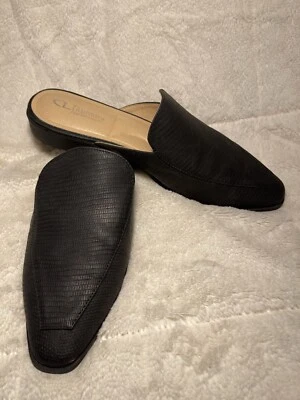 CL by Laundry (Lavandería China) Mula Más Suave Negro Talla 10 Nuevo Sin Caja Foto 1 de 4