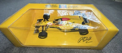 MINICHAMPS 1/18 “BUZZIN & HISSIN” JORDAN PEUGEOT RALF SCHUMACHER F1 CAR - Image 1 of 4