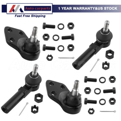 4x Rótulas inferiores delanteras extremos de varilla de amarre exterior para Buick Electra Lesabre Foto 1 de 4