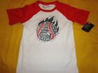 UNDER ARMOUR TODDLER BOY T-SHIRT SIZE 5 WHITE/RED COLOR NEW