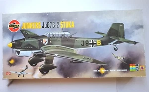 Airfix 1:24 Junkers Ju87B-2 Stuka Aircraft Model Kit 18002 Skill 4 - Picture 1 of 5