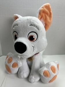 Disney Parks Bolt Big Feet Collection Soft Plush Stuffed Animal 12" Inches