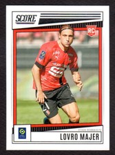 PANINI SCORE 2022-23 Soccer Ligue 1 Cards #168 Lovro MAJER Stade Rennais FC