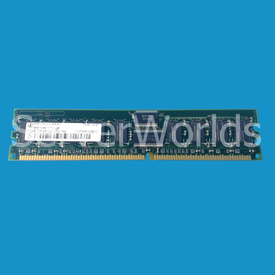 HP 413150-841 512MB PC2700 DDR ECC Memory 331561-041, 358347-B21 - Image 1 of 1