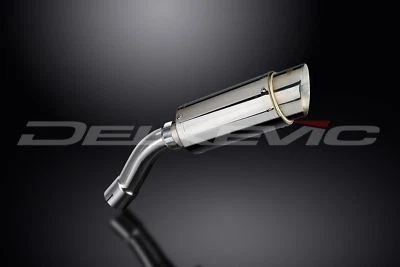 Mini silenciador redondo de aço inoxidável Delkevic 8" - BMW F800R - 2009-2016 escape - Imagem 1 de 3