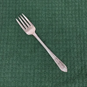 Tenedor de ensalada individual de colección International Silver 1937 COTILLION 6-1/2" plateado - Imagen 1 de 10