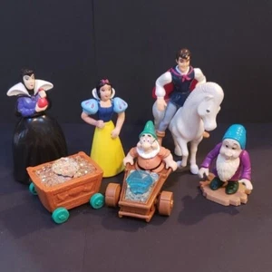 Vintage McDonald's Snow White and the Seven Dwarfs 1992 Prince, Evil Queen - Picture 1 of 6