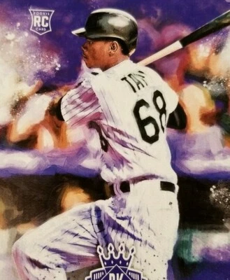 2017 Panini Diamond Kings Baseball RAIMEL TAPIA Colorado Rockies ROOKIE RC #147 - Image 1 of 3