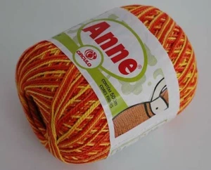 Crochet Yarn / Thread CIRCULO ANNE Mercerized Cotton - #9619 MULTICOLOR - Picture 1 of 1