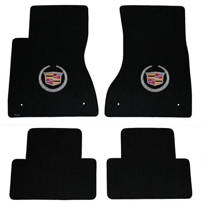 Alfombrillas nuevas de la marca Lloyd Cadillac CTS 2003-2015 4 piezas logotipo oficial del escudo Foto 1 de 4