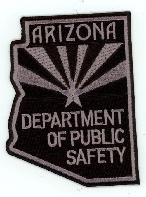 ARIZONA AZ DEPT PUBLIC SAFETY SUBDUED STATE SHAPED SHOULDER PATCH POLICE SHERIFF - Image 1 of 1