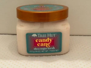 NEW Tree Hut Candy Cane Shea Sugar Scrub Exfoliating and Hydrating Body 18 oz - Picture 1 of 4