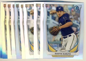 (27) 2014 Bowman Cromo Draft Refractor DP125 Novato LOTE Cerveceros DP125 - Imagen 1 de 1