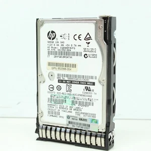 HP 900GB 2.5'' SAS 6G 10K Hard Drive 641552-004 EG0900FBVFQ with G8 G9 Caddy - Afbeelding 1 van 12