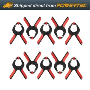 Powertec Mini Spring Clamps Set - 10 pcs (71018) - Picture 1 of 8