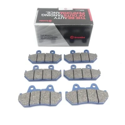 Brembo Bremsbeläge vorne + hinten passen für Honda GL 1500 Goldwing A SE SC22 - Bild 1 von 4