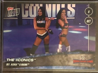 2018 Topps Now WWE #56 Billie Kay Peyton Royce The IIconics Super Show-Down - Image 1 of 2