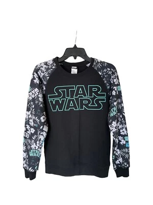Suéter Star Wars Manga Larga Negro Unisex Niños Pequeño 12-14 Excelente Estado  Foto 1 de 4