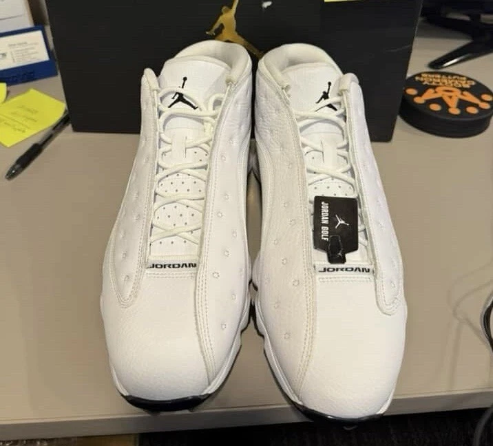 Jordan 13 Golf White Metallic | eBay