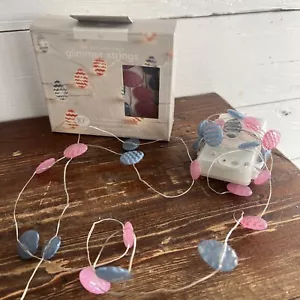 NIB Pier 1 Imports Spring Easter Eggs Glimmer Strings Flexible LED Lights 10’ - Picture 1 of 9