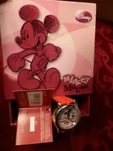 NIB WITH TAGS DISNEY MICKE MOUSE WATCH - ASTRO EUROPA - NICKEL FREE - CUTE - Picture 1 of 8