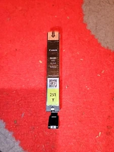 Canon CLI-251 Yellow Ink Cartridge - Picture 1 of 4