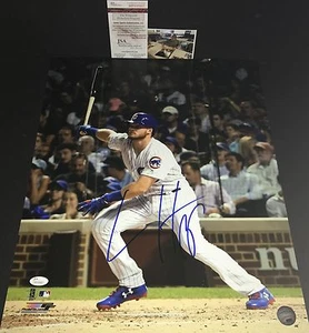 Ian Happ Chicago Cubs Autographed Signed 16x20 Photo JSA WITNESS COA A - Picture 1 of 1