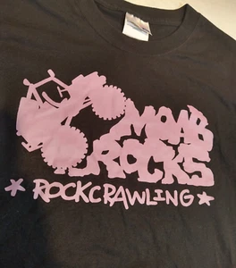 Camiseta Moab Rock Crawling Jeep Safari. Negro. L Grande. Camiseta Rockcrawling. Utah - Imagen 1 de 9