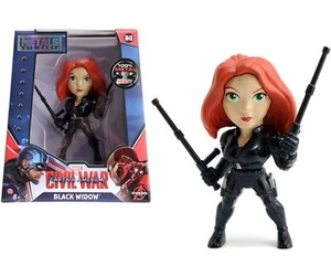 Jada Toys 253221014 Marvel Civil War Black Widow Sammelfigur 15cm Die-Cast Figur - Bild 1 von 2