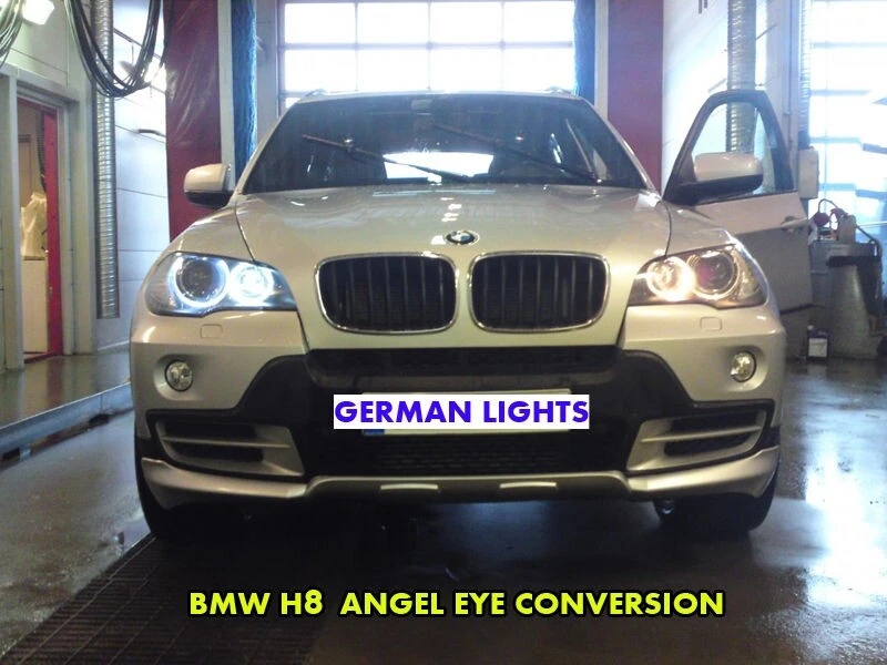 *H8 AngelEye Marker Bulb Upgrade Xenon LED E70 X5 E90 E92 E87 Split Design A7 - Image 1 of 4