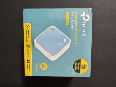 TP-Link 300Mbps Wireless N Nano Router TL-WR802N Compact Travel Ready - Image 1 of 4