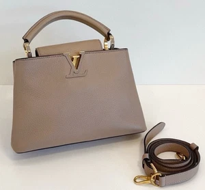 Louis Vuitton Capucines bb Small Milk tea color 2WAY Handbag Almost brand new - Picture 1 of 9