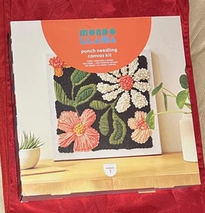 Punch Needling Canvas Kit Mondo Llama 8482 Needle Punch Craft Kit for Adult NEW - Picture 1 of 4