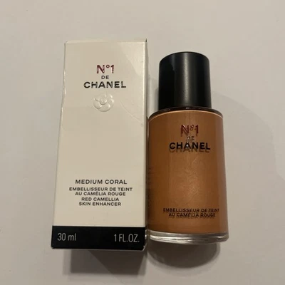 Chanel No 1 De Chanel Red Camellia Skin Enhancer MEDIUM CORAL 1oz $68.00 +FREE🎁 - Image 1 of 4