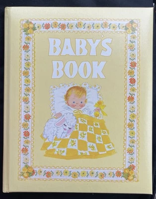 Libro de recuerdos vintage de nuestro bebé nacimiento-7 género neutro ducha regalo casa años 70 nuevo en caja Foto 1 de 4