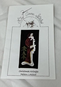 Lily Anna Stitches Christmas Kringle Uncut Sewing Appliqué Quilt Pattern LAS215 - Picture 1 of 4